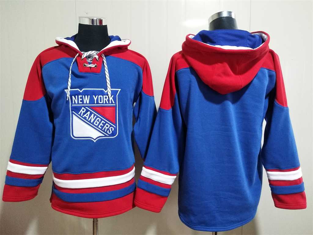 Rangers Customized Mens's Blue All Stitched Sweatshirt Hoodie,We sell and wholesale Rangers Customized Mens's Blue All Stitched Sweatshirt Hoodie on line form chian!